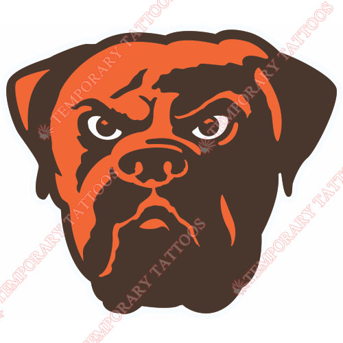 Cleveland Browns Customize Temporary Tattoos Stickers NO.489